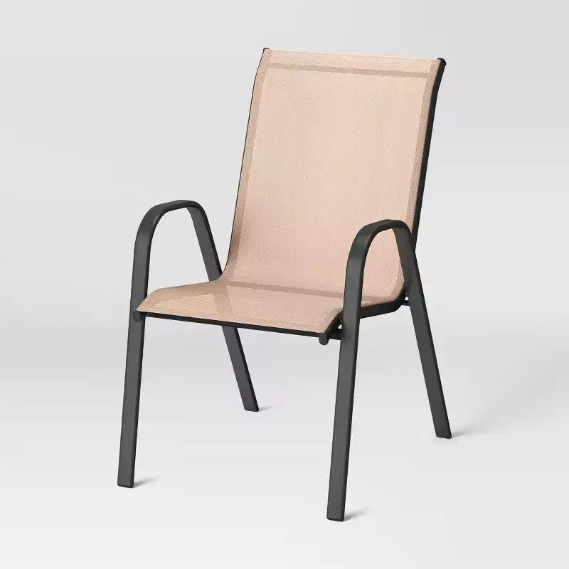Sling Stacking Chair Tan/Black - Room Essentials™