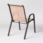 Chaise empilable Sling beige/noir - Room Essentials™