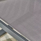 Sedie da pranzo Glasgow, confezione da 2, in alluminio e rete: resistenti alle intemperie, capacità 136 kg - Christopher Knight Home