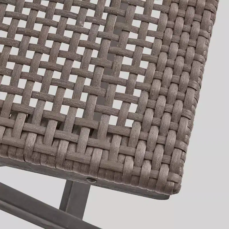 Christopher Knight Home - Set di 4 sedie da bistrò pieghevoli Hillside in legno di acacia grigio per patio