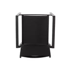 Christopher Knight Home Sedia da pranzo da esterno Wilbur a 4 pezzi in mesh e alluminio nera