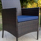 Set di 2 poltrone da esterno in rattan con cuscini - Captiva Designs