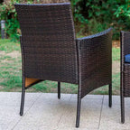 Set di 2 poltrone da esterno in rattan con cuscini - Captiva Designs