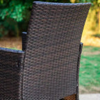 Set di 2 poltrone da esterno in rattan con cuscini - Captiva Designs