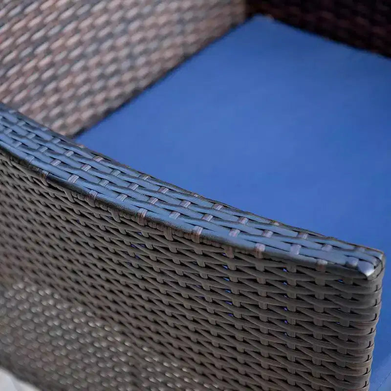Set di 2 poltrone da esterno in rattan con cuscini - Captiva Designs