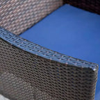 Set di 2 poltrone da esterno in rattan con cuscini - Captiva Designs