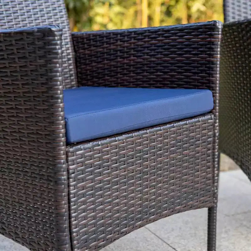 Set di 2 poltrone da esterno in rattan con cuscini - Captiva Designs