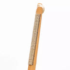 Sedie da pranzo per esterni Sonoma Lane Eola 2pz in teak, vimini Honey Twist - Resistenti agli agenti atmosferici, senza braccioli