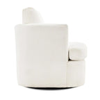 Fauteuils pivotants modernes Chenille pour salon