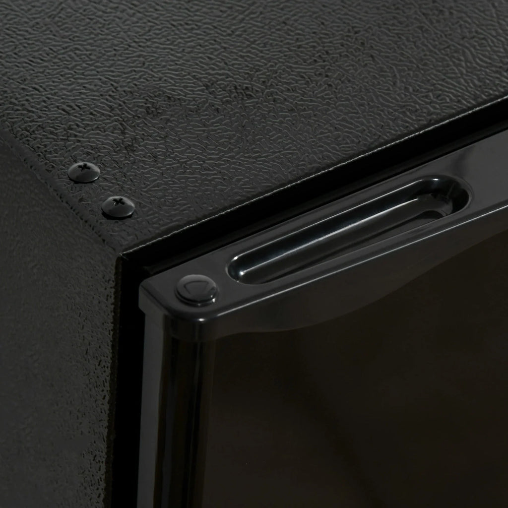 Mini Frigo da 90 litri con congelatore, Frigorifero Compatto Monoporta con Termostato Regolabile per Camera da Letto