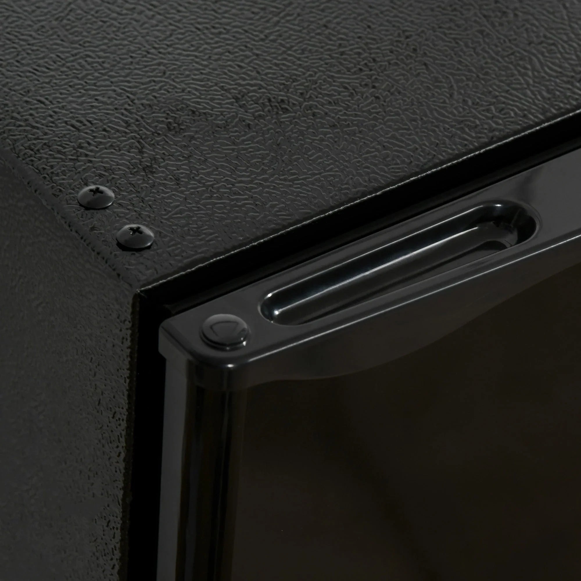 Mini Frigo da 90 litri con congelatore, Frigorifero Compatto Monoporta con Termostato Regolabile per Camera da Letto