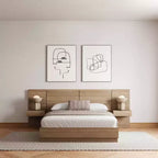 Set da camera Nexera 4 pezzi Queen Milano