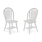 Sedia da pranzo in legno massello Windsor Arrowback