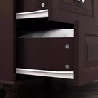 Armadio con Specchio 3 Ante 5 Cassetti Stile Classico