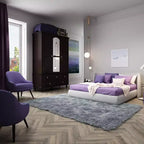 Armadio con Specchio 3 Ante 5 Cassetti Stile Classico