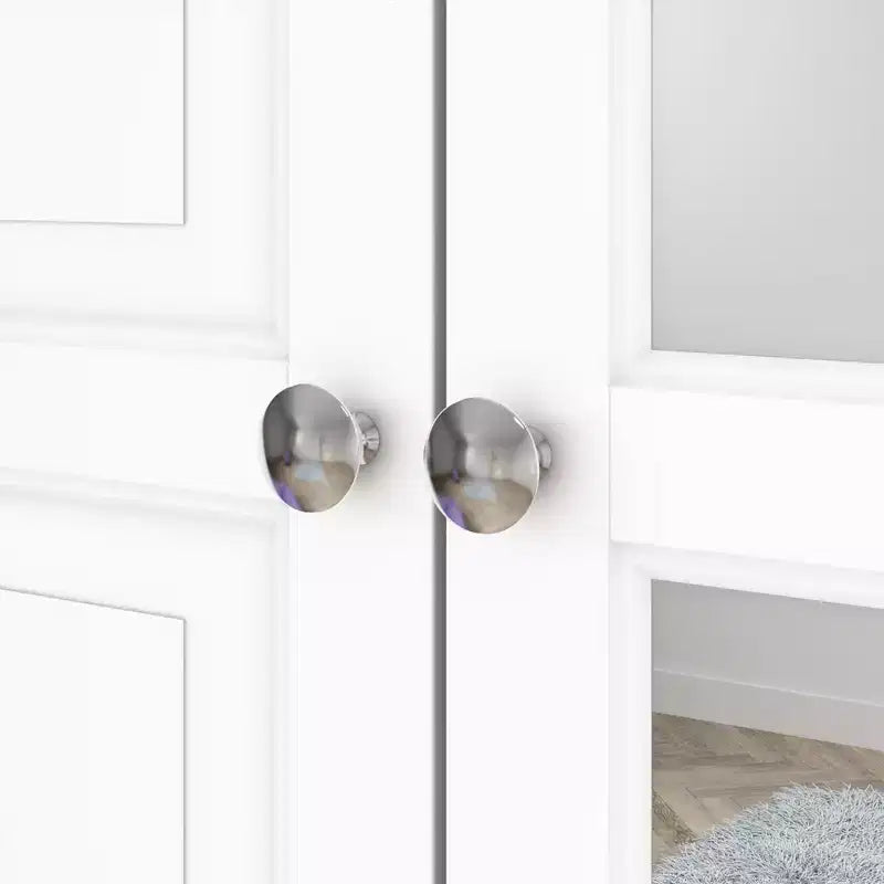 Armadio con Specchio 3 Ante 5 Cassetti Stile Classico