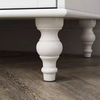 Armadio con Specchio 3 Ante 5 Cassetti Stile Classico