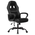 BestMassage Gaming Chair Office Chair with Lumbar Support Adjustable Height PU Leather Executive Chair for Women Men Adults