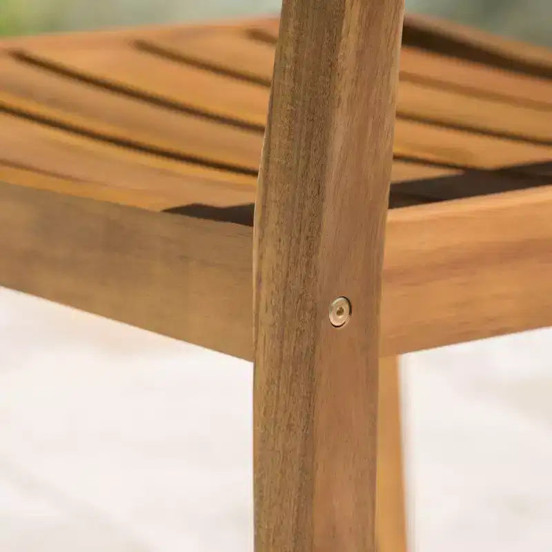 Christopher Knight Home Stamford Sedie da pranzo da esterno in legno di acacia (set da 2)