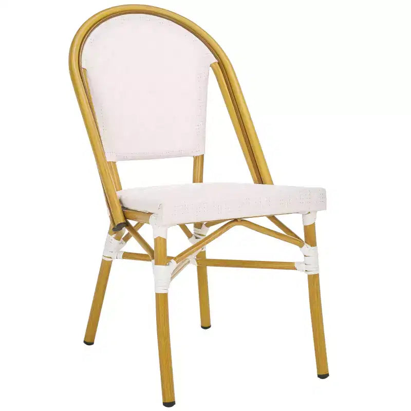Sedia da bistrò Lydia (set da 2) - Per interni/esterni - PAT4044 - Bianca - Safavieh
