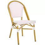 Sedia da bistrò Lydia (set da 2) - Per interni/esterni - PAT4044 - Bianca - Safavieh