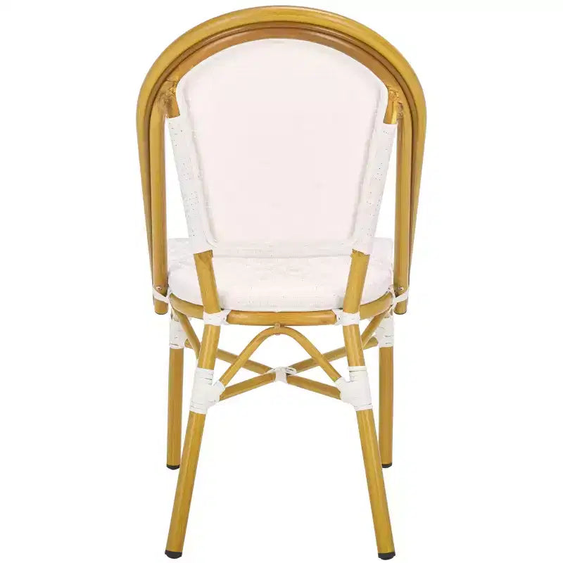 Sedia da bistrò Lydia (set da 2) - Per interni/esterni - PAT4044 - Bianca - Safavieh