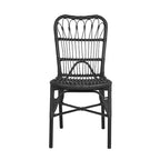 Christopher Knight Home Gail Sedie da pranzo moderne da esterno in rattan e metallo (set da 2)