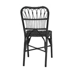 Christopher Knight Home Gail Sedie da pranzo moderne da esterno in rattan e metallo (set da 2)