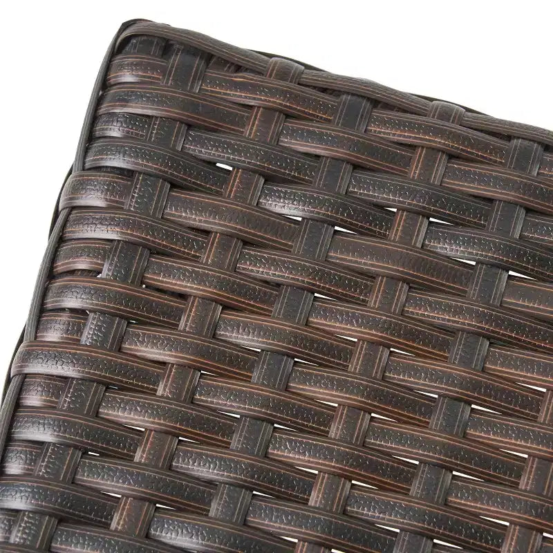 Christopher Knight Home Chaises de salle à manger empilables en rotin et fer Hava (lot de 2)