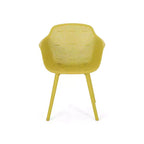 Christopher Knight Home Hanness - Sedia da pranzo moderna da esterno in polipropilene (set da 4)