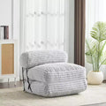 Christopher Knight Home Maegan Modern Foldable Faux Fur Bean Bag Convertible Lounge Bed with Pillow