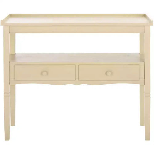 Araminta 1 Drawer Console - CNS5746A - Beige - Safavieh