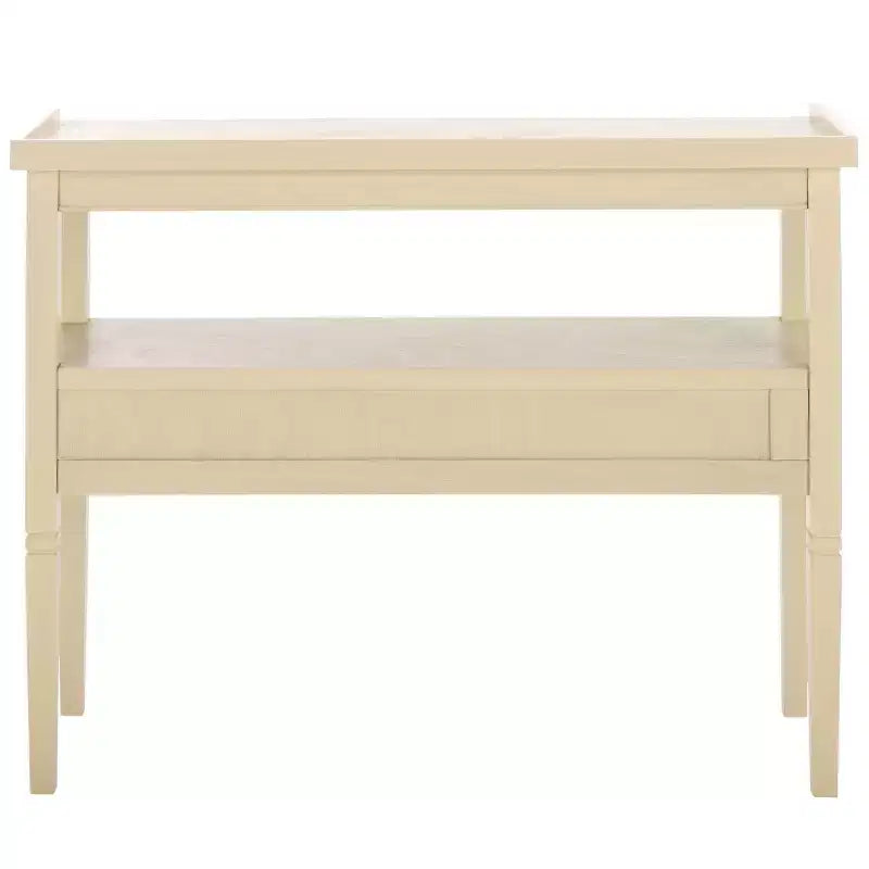Console con 1 cassetto, Beige