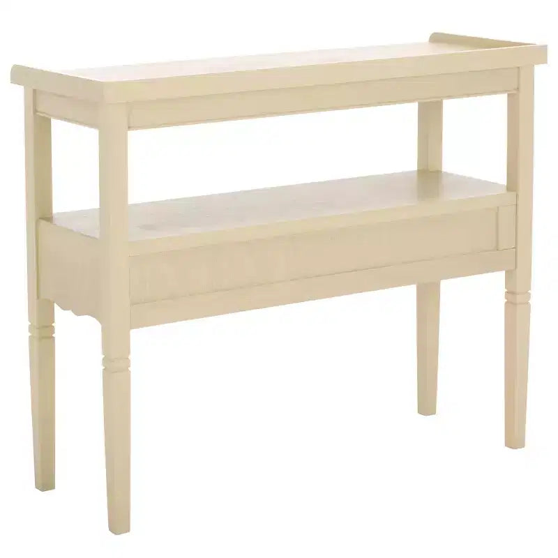 Console con 1 cassetto, Beige