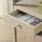 Console con 1 cassetto, Beige