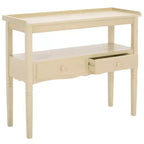 Console con 1 cassetto, Beige
