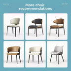 Chaises d'extérieur modernes Luck Live, lot de 2 / Coussins moelleux et base en acier robuste