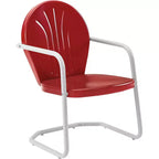 HomeStock Griffith Poltrona da esterno in metallo