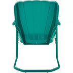 HomeStock Ridgeland Set di 2 Poltrone da Esterno in Metallo - 2 Sedie