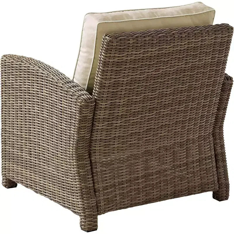 Poltrona da esterno in vimini HomeStock Bradenton