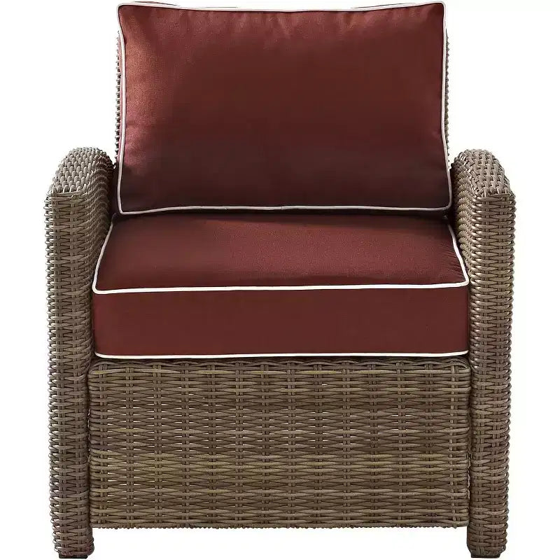 Poltrona da esterno in vimini HomeStock Bradenton
