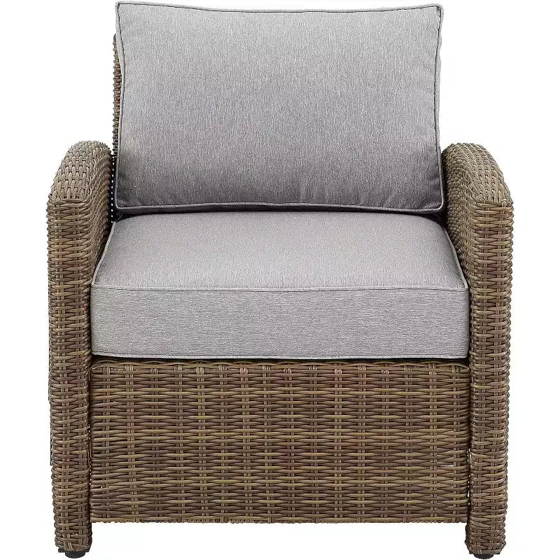 Poltrona da esterno in vimini HomeStock Bradenton
