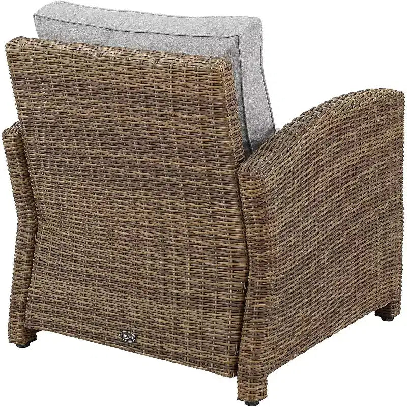 Poltrona da esterno in vimini HomeStock Bradenton
