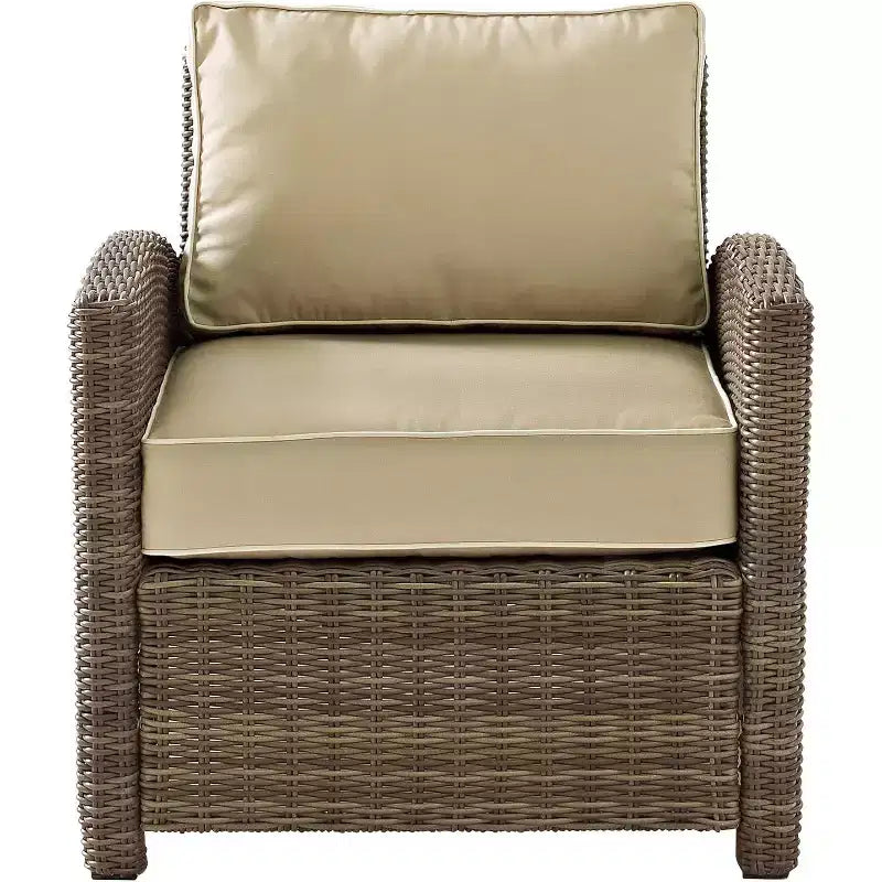 Poltrona da esterno in vimini HomeStock Bradenton