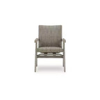 Signature Design by Ashley Haven Retreat Sedie a dondolo con struttura resistente alle intemperie e cuscini in schiuma, set da 2, beige