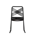 Holly & Martin Padko Stackable Outdoor Rope Chairs - Set of 2 - Black - SEI
