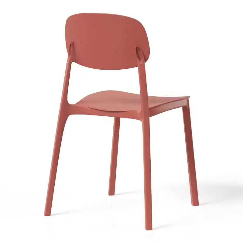 WestinTrends Playa Chaise de salle à manger de patio moderne empilable en plastique polypropylène (lot de 2)