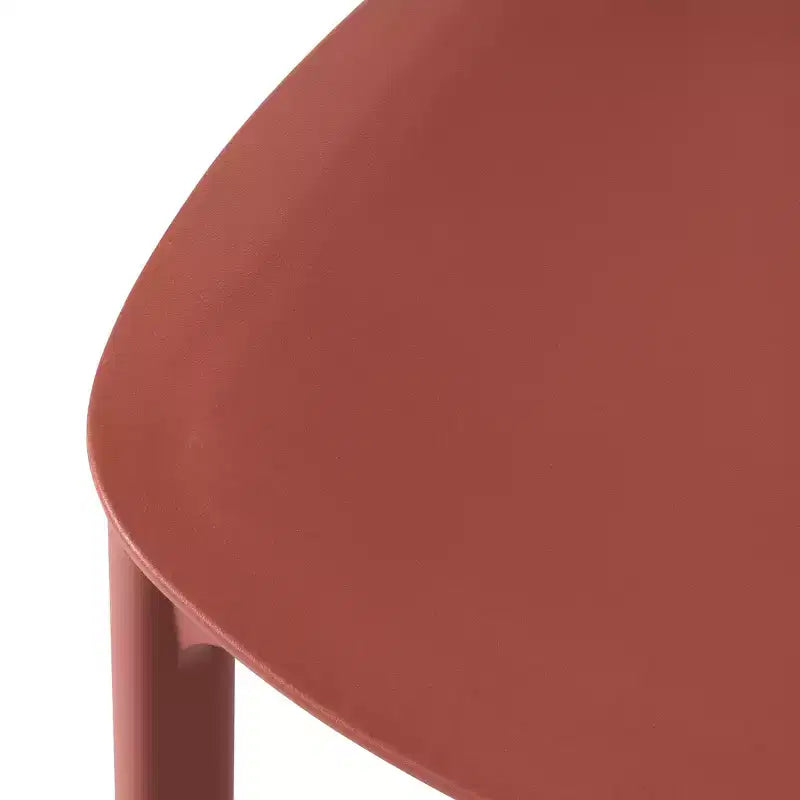 WestinTrends Playa Chaise de salle à manger de patio moderne empilable en plastique polypropylène (lot de 2)