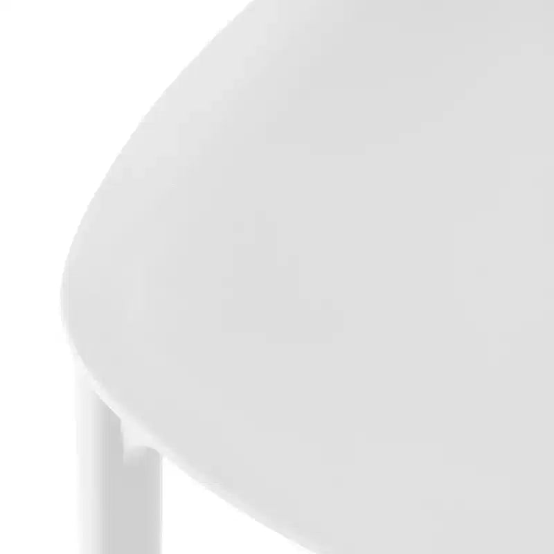 WestinTrends Playa Chaise de salle à manger de patio moderne empilable en plastique polypropylène (lot de 2)