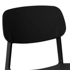 WestinTrends Playa Chaise de salle à manger de patio moderne empilable en plastique polypropylène (lot de 2)